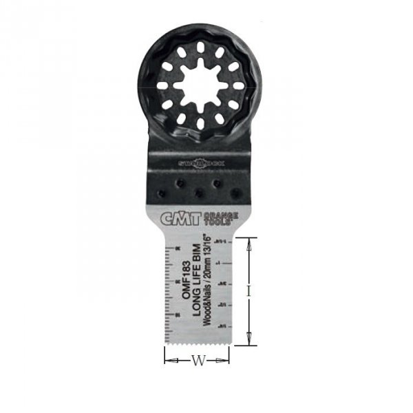 Brzeszczot oscylacyjny 20 mm CMT STARLOCK OMF183-X1