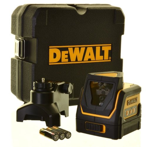 Laser samopoziomujący DeWALT DW0811 - linia 360° + linia pionowa