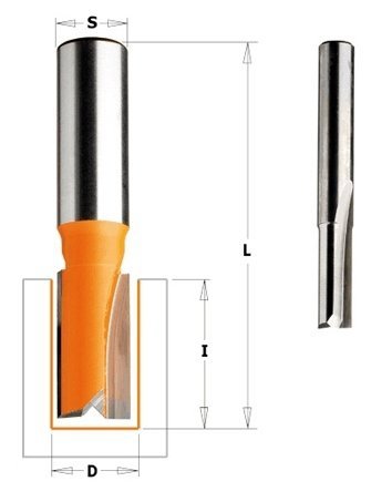 Frez CMT 8 mm 911.080.11 HM D=8 I=20 L=48 S=8 