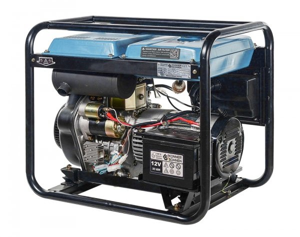 Agregat prądotwórczy diesel K&amp;S Heavy Duty KS6100HDE 5kW