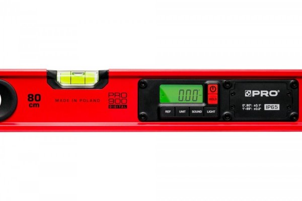 Poziomnica elektroniczna PRO PRO900 IP65 120cm z pokrowcem