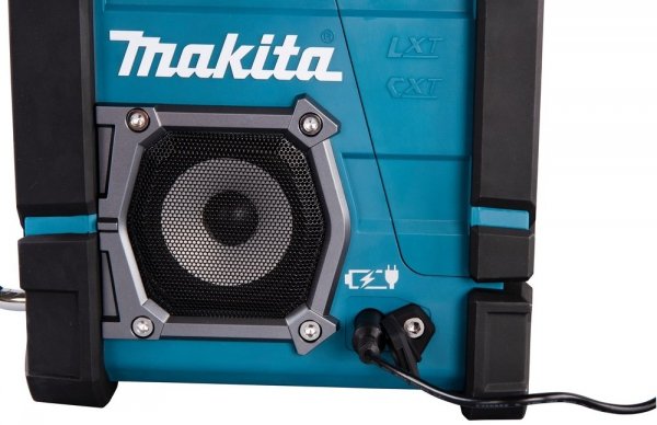 Akumulatorowy odbiornik radiowy Makita DMR300 BT z ładowarką