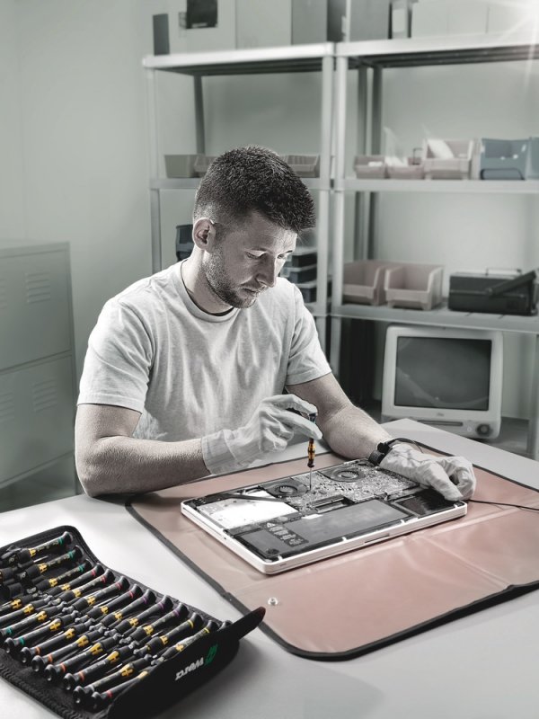 Zestaw wkrętaków dla elektroników Kraftform Micro ESD Big Pack 1, 25 części WERA | 05134019001