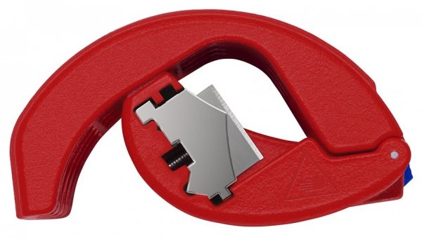 Obcinak do rur z tworzywa sztucznego i tulejek uszczelniających Knipex BiX 90 22 10 BK