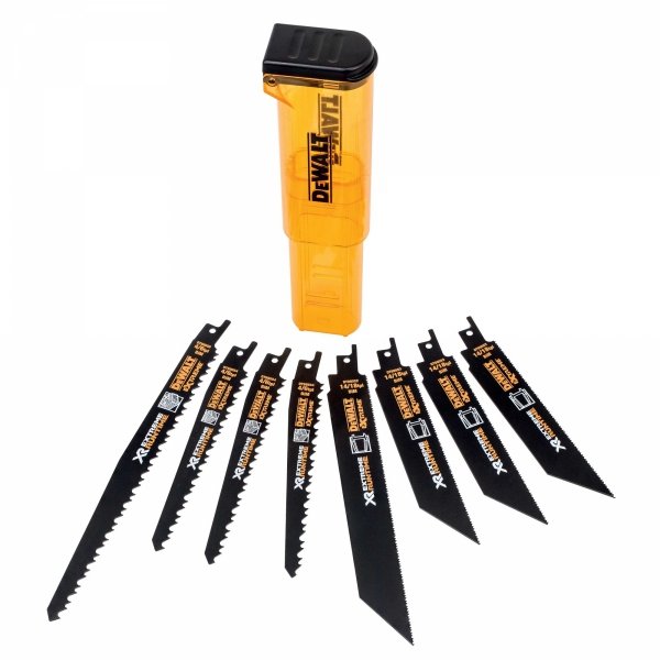 Zestaw 8 brzeszczotów do drewna i metalu DeWALT DT99551