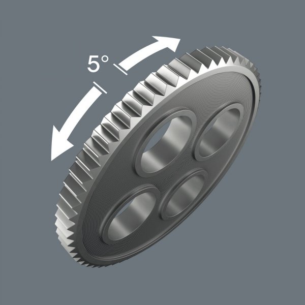 Grzechotka Zyklop Speed 1/4&quot; w zestawie metrycznym, 28 części WERA | 05004016001