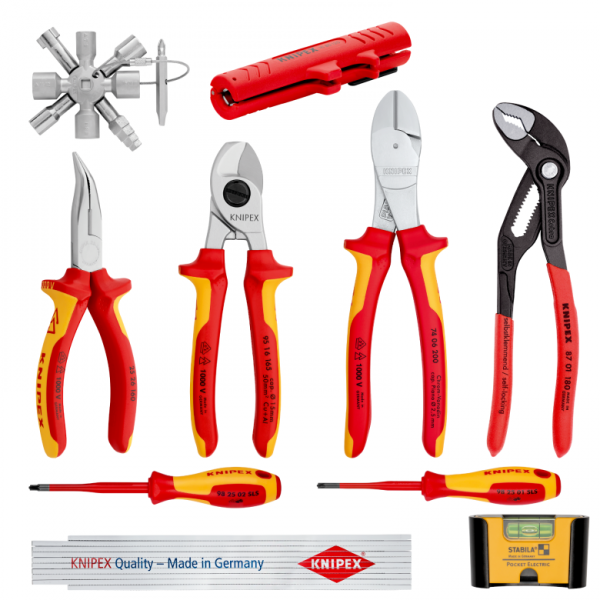 Zestaw uniwersalny dla elektryków Knipex 00 20 90 V01
