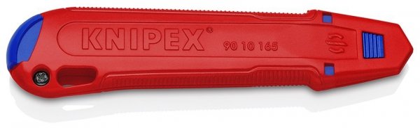 Nóż z odłamywanym ostrzem Knipex CutiX 90 10 165 BK