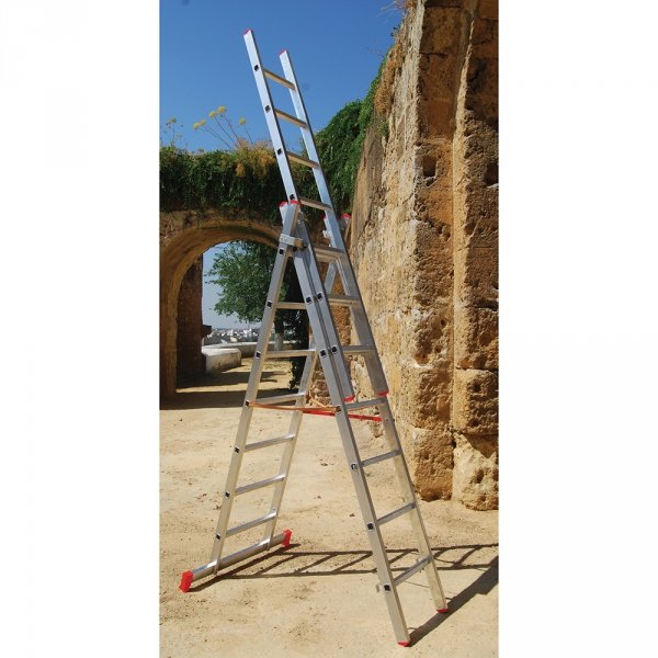 Drabina wielofunkcyjna 3 – elementowa ze stabilizatorem 3X9 Faraone AK280.3