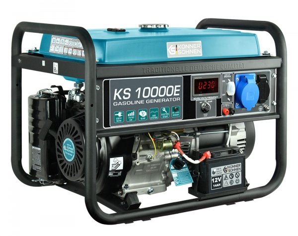 Agregat prądotwórczy benzyna-E K&amp;S KS10000E  230V  8 kW 