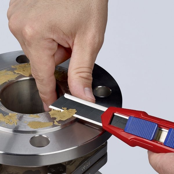 Nóż z odłamywanym ostrzem Knipex CutiX 90 10 165 BK