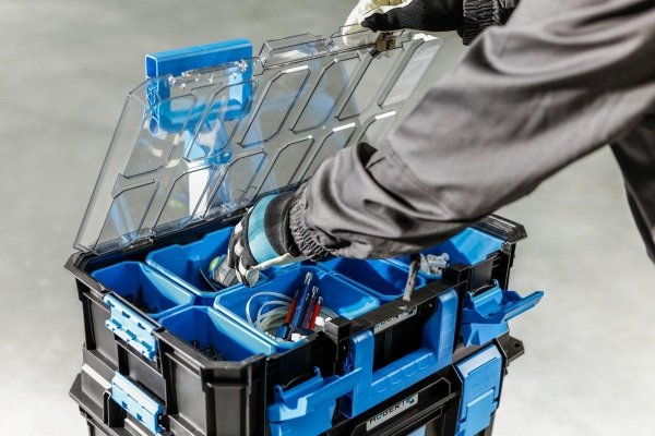 Zestaw skrzyń modułowych 4 w 1 HOGERT HT7G500