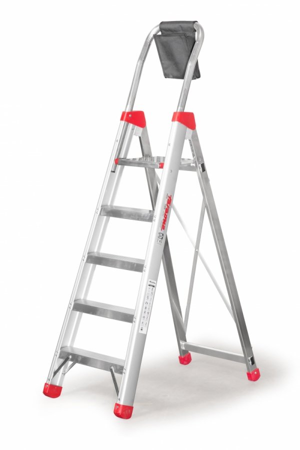 Drabina jednostronna z głębokimi  8 cm stopniami  Faraone LADY5