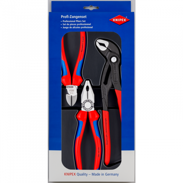 Zestaw szczypiec bestsellerów Knipex 00 20 09 V01