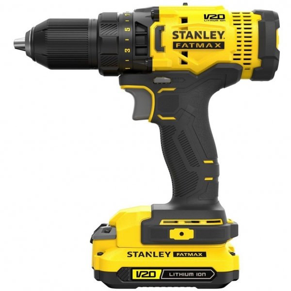 Wiertarko-wkrętarka STANLEY FATMAX SFMCD700D2A 18V V20 2x 2.0Ah + Akcesoria