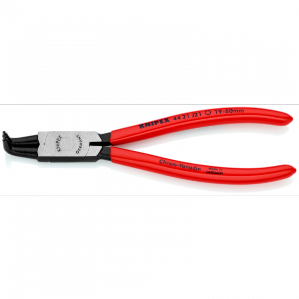 Szczypce do pierścieni osadczych sprężynujących Knipex 44 21 J21