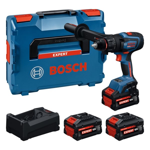 Wiertarko-wkrętarka akumulatorowa Bosch EXPERT EXSR18V-150 2x8Ah 1x5.5Ah