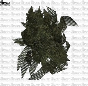 50 elementów do wypełnień ghillie-cyfra flora