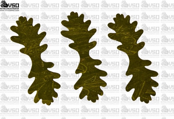 Zestaw 50 szt liści do wypełnień ghillie ZIELONY JASNY DX 