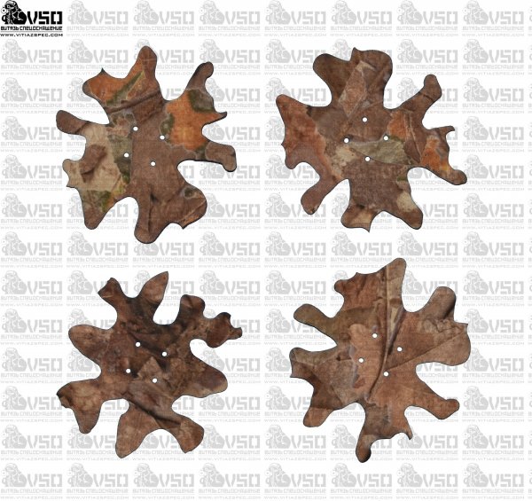 Zestaw 48 sztuk AMOEBA ŚCIÓŁKA LEŚNA10 cm