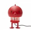 Hoptimist BUMBLE Lampa Stołowa - Figurka Optymisty L Czerwona
