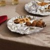 Alessi PEPA Stalowa Patera - Talerz Dzielony na Przekąski / Srebrny Połysk