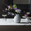 Lyngby Porcelain CURVE Wazon do Kwiatów 12 cm Biały