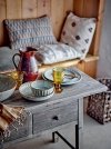 Bloomingville FEYZA Szklanki do Napojów 260 ml 6 Szt. / Żółte