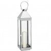 Cilio VILLA Lampion 70 cm Srebrny