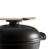 Emile Henry DELIGHT Garnek Ceramiczny 2 l Indukcja Czarny