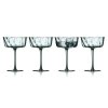 Lyngby Glass VIENNA Kieliszki do Szampana / Koktajlowe 350 ml 4 Szt. / Zielone