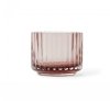 Lyngby Porcelain LYNGBY Świecznik Tealight 6,7 cm Burgundy