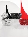 Alessi BARKET Misa - Kosz na Owoce 21 cm Czarny