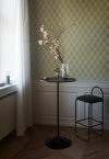 Aytm SOLUS Stół Okrągły z Marmurową Podstawą 60 cm Czarny