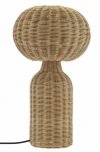 Villa Collection VINKA Lampa Stołowa z Rattanu - Naturalna
