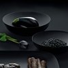 Alessi DOUBLE Misa o Podwójnych Ściankach 25 cm Czarna