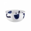 Alessi ITSUMO YUNOKI Miska do Sałaty 20 cm / Biała Zdobiona