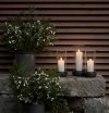 Stelton HURRICANE Lampion - Świecznik 24,5 cm Czarny