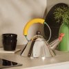 Alessi 9093 Czajnik z Gwizdkiem 1 l - Żółta Rączka / Pomarańczowy Gwizdek