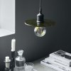 House Doctor HOVERN Lampa Wisząca 21 cm Zielona Oliwkowa