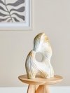 Bloomingville EVIELLA Figurka Dekoracyjna - Rzeźba Ceramiczna / Piaskowa