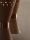 Audo COLLECTOR Żyrandol - 3 Lampy / Kremowy - Złoty