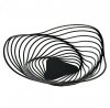 Alessi TRINITY Kosz - Patera na Owoce 43 cm Czarna