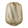 Blomus LITO Lampion - Świecznik 45 cm / Złoty Champagne