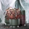 Rosendahl CACHEPOT Doniczka do Kwiatów 15 cm Ciemnozielona