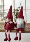 Scandinavia CHRISTMAS Świąteczny Skrzat / Krasnal Filcowy 40 cm Rasmus