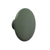 Muuto DOTS Wieszak Drewniany M - 13 cm Zielony Dusty Green