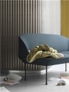Muuto OSLO Sofa 2-Osobowa - Tkanina Ciemnozielona Steelcut Trio 966
