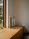 Stelton BRUS CARBONATOR Ekspres do Gazowania - Stalowy Saturator do Wody Gazowanej / Złoty Mosiądz