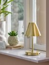 Bloomingville LIANNA Lampka Bezprzewodowa LED / Złota